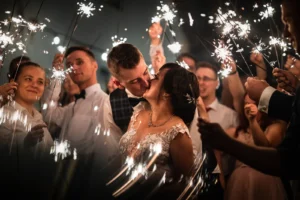 Fotograf ślubny limanowa - Zdjęcie Barta i Sylwii na wesleu