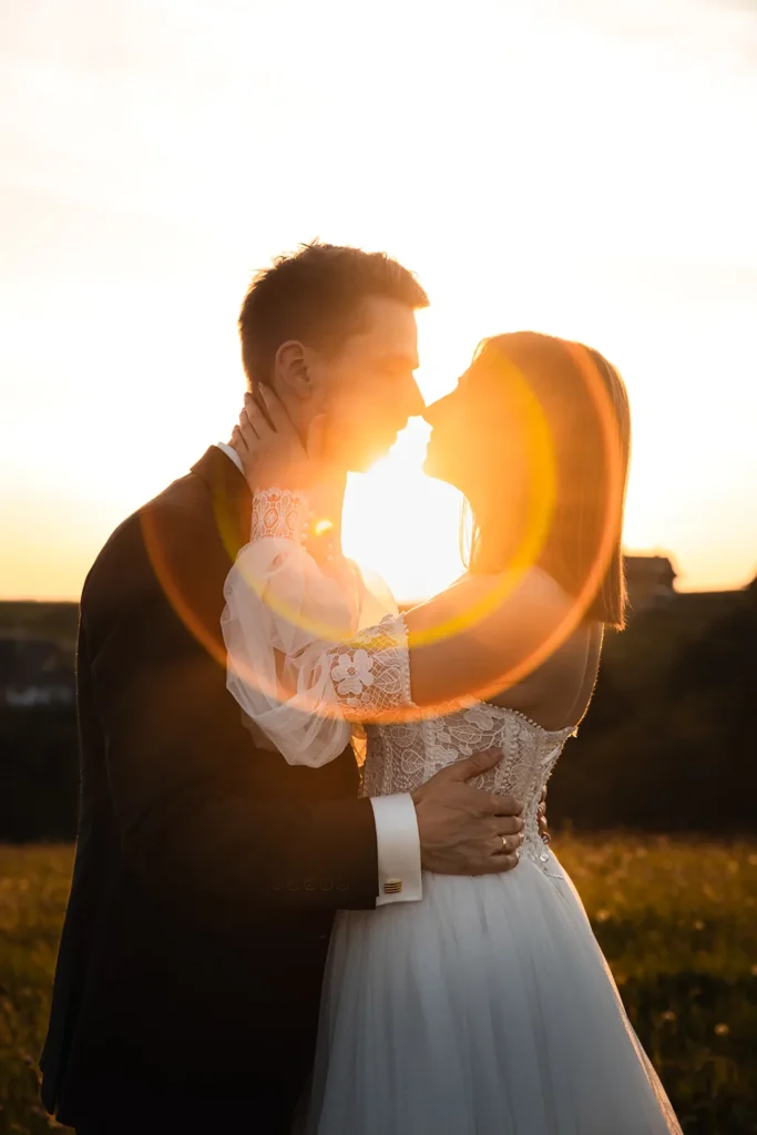 Zdjęcia ślubne Focus Foto Fotograf ślubny - zachód słońca