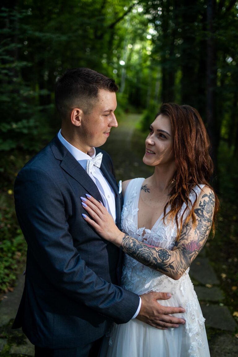 ZAMEK W CZCHOWIE SESJA POŚLUBNA PAULINY I JACKA