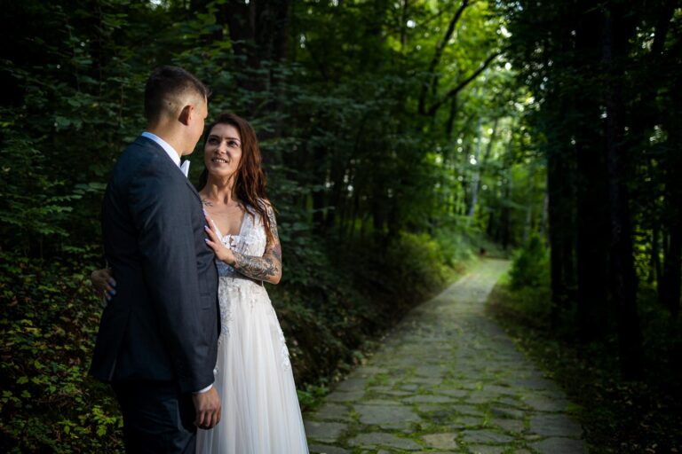 ZAMEK W CZCHOWIE SESJA POŚLUBNA PAULINY I JACKA