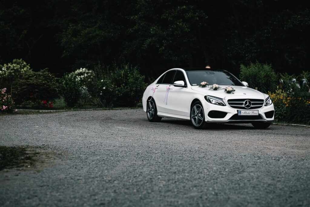 Po ceremonii para młoda i ich goście udali się do Zajeździe Polesie. Sala została pięknie przygotowana, z dbałością o każdy szczegół. Stoły były pięknie udekorowane, a na każdym z nich stał piękny bukiet kwiatów. Podczas wesela goście bawili się wyśmienicie. Zespół grał świetną muzykę, która skłoniła do tańca zarówno starszych jak i młodsze towarzystwo.